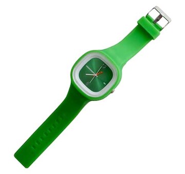MAGG Silikonové hodinky zelené 330373