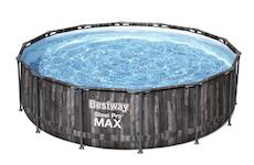 Bazén Bestway Steel Pro MAX, 5614Z, filtr, pumpa, žebřík, prostěradlo, 4.27m x 1.07m 8050293