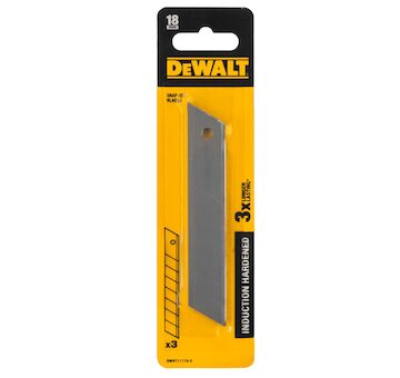 DeWALT DWHT11719-0 Indukčně kalená odlamovací čepel 18 mm – 3 ks