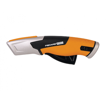 Fiskars 1062938 CarbonMax kompatní univerzální nůž se zasouvatelnou čepelí