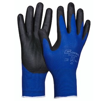 Gebol 709285 SUPER GRIP pracovní montážnické rukavice - velikost 9 (blistr)