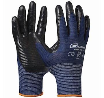 Gebol 709609 SUPER GRIP ECO pracovní montážnické rukavice - velikost 9 (blistr)