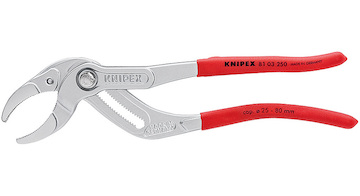 Knipex Kleště instalatérské na sifonová šroubení a plasty 81 03 250