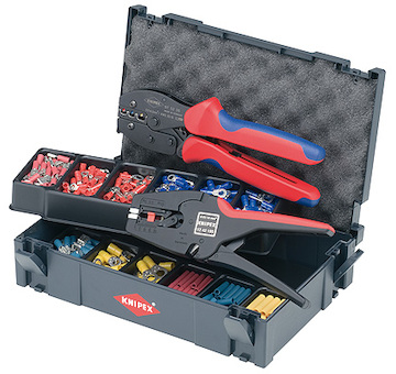 Knipex Kleště lisovací - sortiment 97 90 22