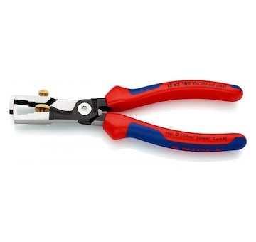 Knipex Nůžky na kabely s funkcí lisování 13 62 180