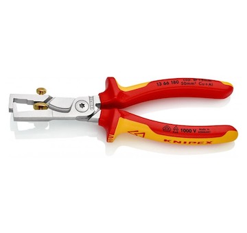 Knipex Nůžky na kabely s funkcí lisování 13 66 180