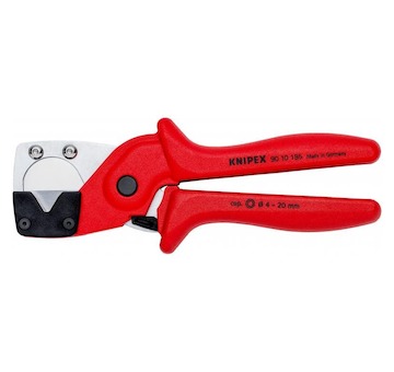 Knipex Nůžky na vícestěnné a pneumatické hadice 90 10 185