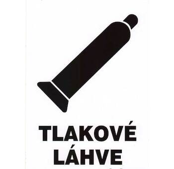 Magg 120193 Tlakové lahve - bílá tabulka plast A5