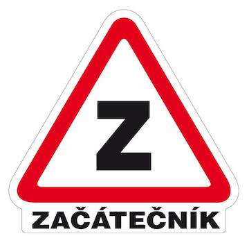 Magg 120249 Začátečník - samolepka