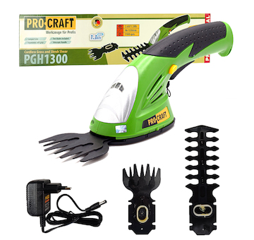 Procraft Aku nůžky na trávu Procraft PGH1300 | PGH1300