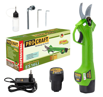 Procraft Aku nůžky na větve Procraft ES16Li1B | ES16Li1B