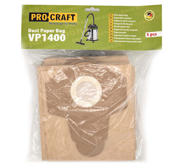 Procraft Saček papirovy pro průmyslový vysavač Procraft VP1400 | SpVP1400