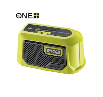 Ryobi RBTM18-0 aku 18 V mini Bluetooth reproduktor ONE+ (bez baterie a nabíječky)5133005000