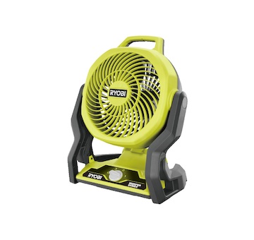 Ryobi RF18-0  aku 18V WHISPER ventilátor ONE+ (bez baterie a nabíječky)