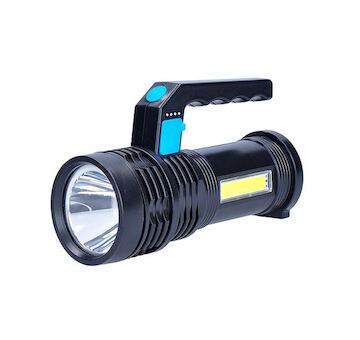 Solight WN46 LED nabíjecí svítilna s rukojetí a bočním světlem, 150+100lm, Li-Ion