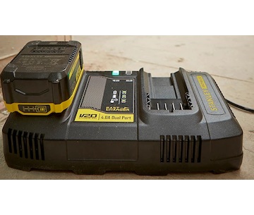 Stanley SFMCB24-QW FATMAX V20 4A Dual Port nabíječka