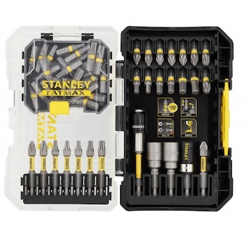 Stanley STA88559-XJ 55dílná sada 25 a 50 mm bitů