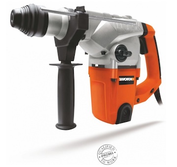 WORX 45900333 WX333 - Vrtací kladivo 1250W, 33mm, 5,0J