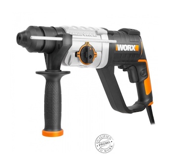 WORX 45900339 WX339 - Pneumatické vrtací kladivo 800W, 2,5J