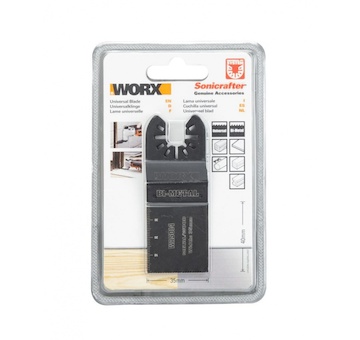 WORX 45950143 WA5014.3 - Pilový list (kov/dřevo), 35 mm, sada 3 ks, sonicrafter