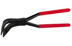 Bessey D34-60-P kleště klempířské přehýbací zahnuté 45° (držadlo PVC)