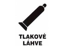 Magg 120194 Tlakové lahve - bílá samolepka A5