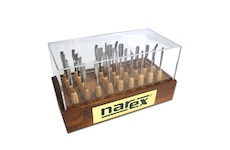 Narex 877502 Sada řezbářských nástrojů STANDARD v dřevěném stojanu 31pcs