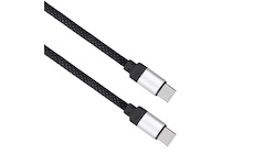 Solight magnetický USB-C 3.1 kabel, USB-C konektor - USB-C konektor, 1m